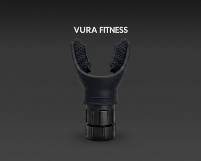 VuraFitness Breath Trainer - Adjustable Resistance Lung Exerciser for Running & Cardio Endurance