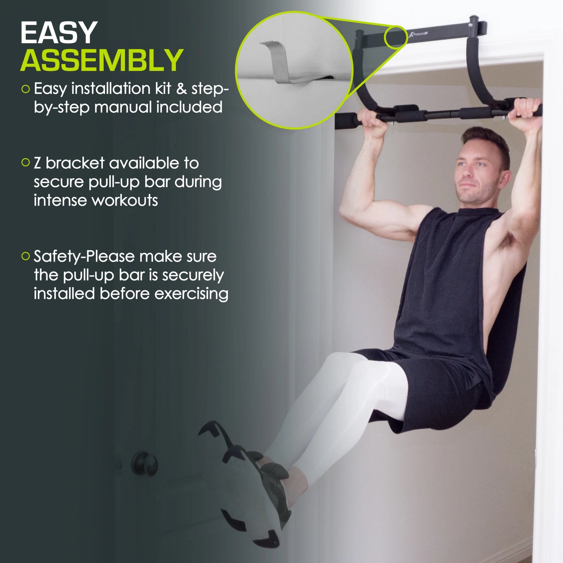 Multi-Grip Lite Pull Up/Chin up Bar for Home Gym Workout
